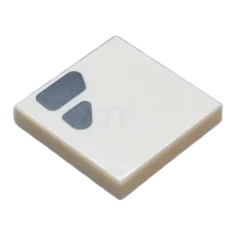 LEGO Tile 2 x 2 with Air Vent Grille Pattern (Left)