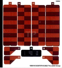 LEGO Sticker for Set 21331 - Sheet 2