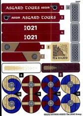 LEGO Sticker for Set 76208