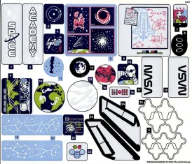 LEGO Sticker voor set 41713