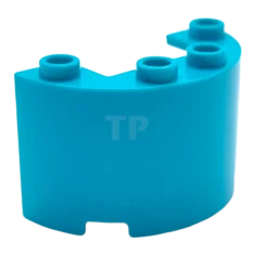 LEGO Cylinder Half 2 x 4 x 2 with 1 x…