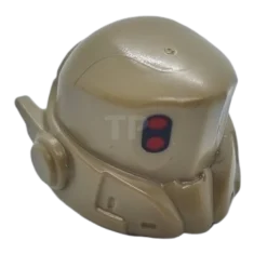 LEGO Minifigure, casque Headgear Helmet Space, antenne droite, sourcils prononcés, motif…