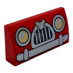 LEGO Pendenza curvo 2 x 4 x 2/3 con motivo di…