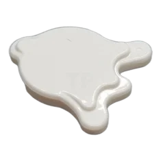 LEGO Carreau, rond 2 x 2 Splat avec extensions latérales.