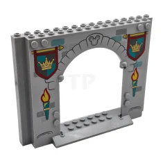 LEGO Panel 4 x 16 x 10 with Arch and Castle…