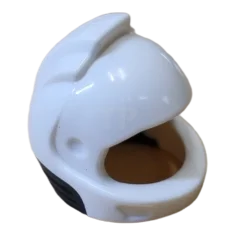 LEGO Minifigure, Headgear Helmet Space, City Astronaut with Molded Black Neck…