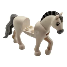 LEGO Horse, Movable Neck with 2 x 2 Cutout