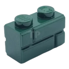 LEGO Brique 1 x 2 avec profil de maçonnerie