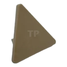 LEGO Road Sign 2 x 2 Triangle with Open O Clip