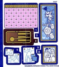 LEGO Sticker for Set 43206