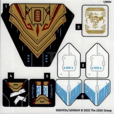 LEGO Sticker for Set 71770 