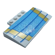 LEGO Slope, Curved 5 x 8 x 2/3 with Four Studs…