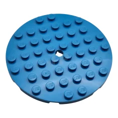 LEGO Plate 8 x 8 Round with Hole