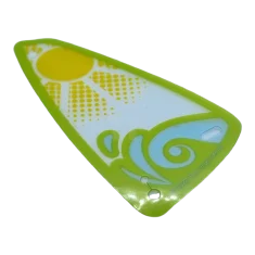 LEGO Triangle en plastique 6 x 12 Voile avec motif de…