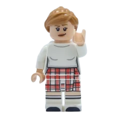 LEGO Rachel Green, Plaid Skirt