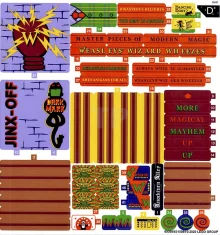 LEGO Sticker for Set 75978 - Sheet 4