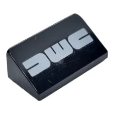 LEGO Pendenza 30° 1 x 2 x 2/3 con motivo 'DMC'…