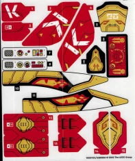 LEGO Sticker voor set 71773