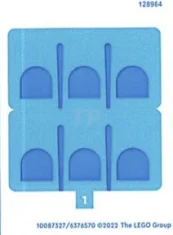 LEGO Sticker for Set 60338