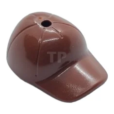 LEGO Minifig, Headgear Cap - Short Curved Bill with Seams and…