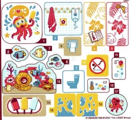 LEGO Sticker for Set 41720