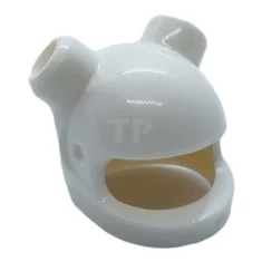 LEGO Minifigure, Headgear Helmet Motorcycle with 2 Angled Holes for Bars