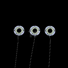 LEGO Small White Round Light 15cm (3 pack)