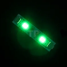 LEGO Green Strip Lights 3cm (3 pack)