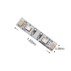 LEGO Ice Blue Strip Lights 3cm (3 pack)