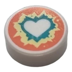 LEGO Carreau 1 x 1 rond avec motif en forme de…