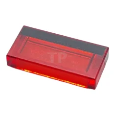 LEGO Tile 1 x 2 with Stripe Pattern