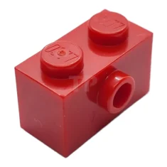 LEGO Steen 1 x 2 met noppen aan de zijkant