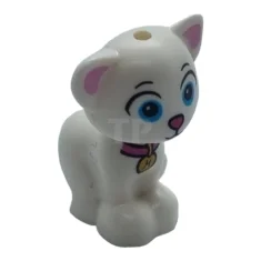 LEGO Kat, Friends / Elfen, Zittend met Medium Azure Ogen, Heldere…