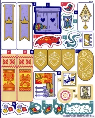 LEGO Sticker for Set 43205 - Sheet 1