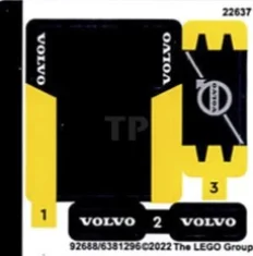 LEGO Sticker for Set 30433