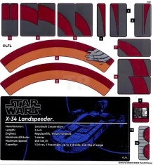 LEGO Sticker for Set 75341