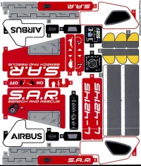 LEGO Pegatina para Set 42145- Hoja 1