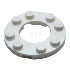 LEGO Plate 4 x 4 Round with Hole