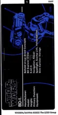 LEGO Sticker for Set 75335