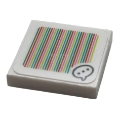 LEGO Piastrelle 2 x 2 con codice scanner Super Mario