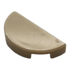 LEGO Carreau 1 x 2 rond, demi