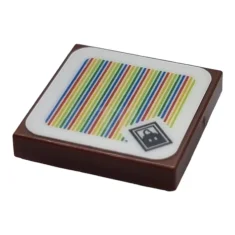 LEGO Tile 2 x 2 Inverted with Super Mario Scanner Code…