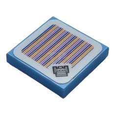 LEGO Tile 2 x 2 with Super Mario Scanner Code