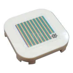 LEGO Tile 4 x 4 x 2/3 Rounded Corners with Super…