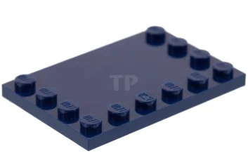 LEGO Tile 4 x 6 with Studs on Edges