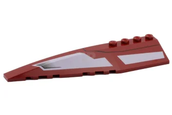 LEGO Wedge 12 x 3 Left with White Panels and Black…