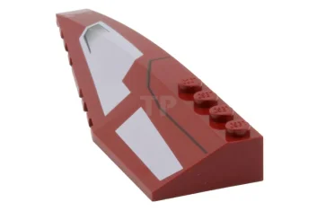 LEGO Wedge 12 x 3 Left with White Panels and Black…