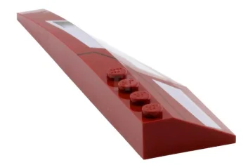 LEGO Wedge 12 x 3 Right with White Panels and Black…