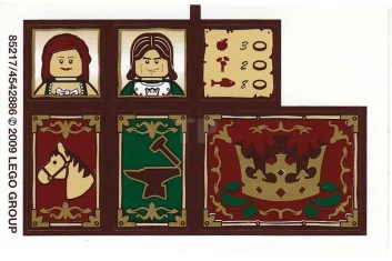 LEGO Sticker voor set 10193