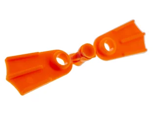 LEGO Minifig, Footgear Flippers, 2 on Sprue